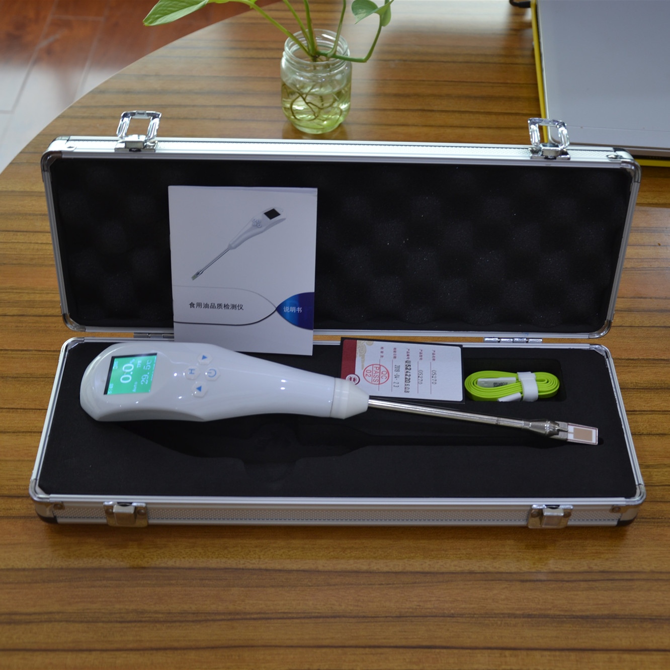 食用油极性组分能现场疾速查验吗？